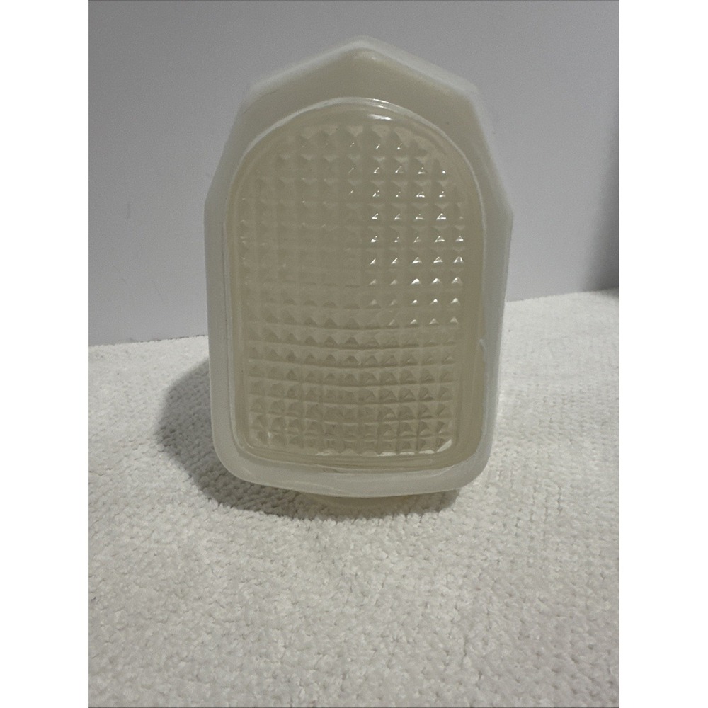 Antique Vintage Art Deco Bathroom Wall Sconce Light Fixture Glass Shade Diffuser